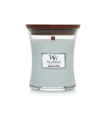 WoodWick Kvapiosios žvakės vazelė vidutinė Magnolija Beržas 275 g