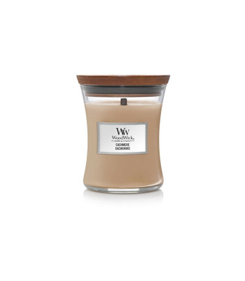 WoodWick Kvapiosios žvakės vazelė vidutinio dydžio "Cashmere" 275 g