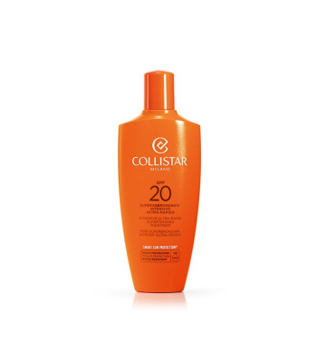 Collistar Apsauginis preparatas įdegiui pagreitinti SPF 20 (intensyvi itin greito įdegio priemonė) 200 ml