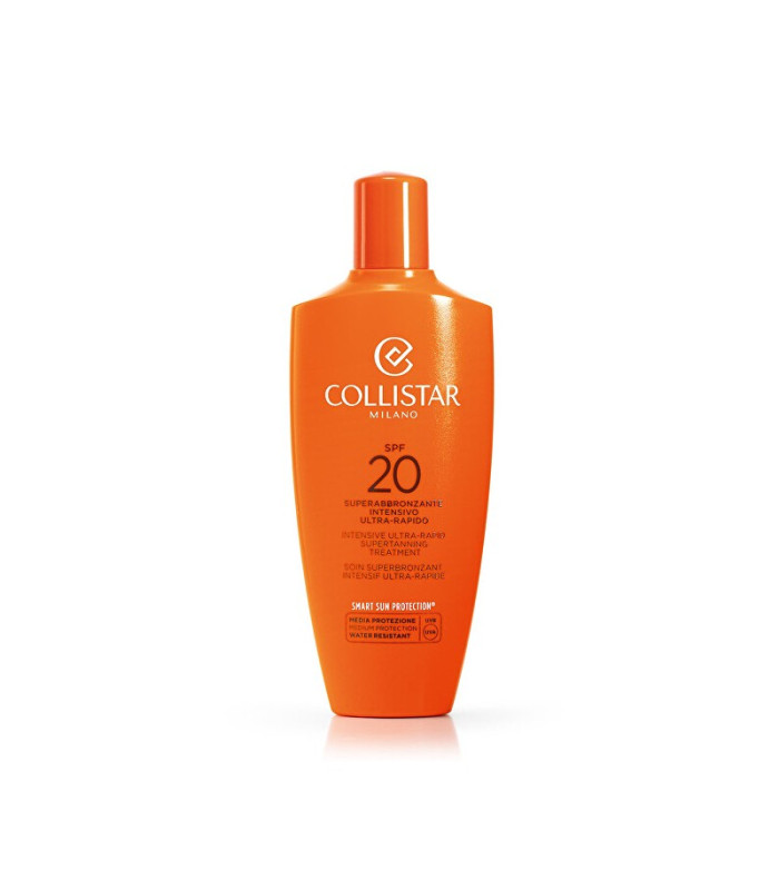 Collistar Apsauginis preparatas įdegiui pagreitinti SPF 20 (intensyvi itin greito įdegio priemonė) 200 ml
