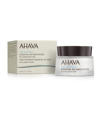 AHAVA Drėkinamasis dieninis kremas mišriai odai ("Essential Day Moisturizer") 50 ml