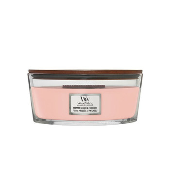 WoodWick Kvapnioji žvakė ship Pressed Blooms - Patchouli 453,6 g