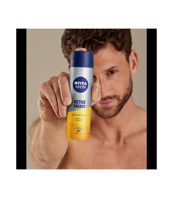 Nivea Antiperspirantas vyrams Active Energy (antiperspirantas) 150 ml