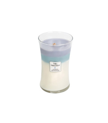 WoodWick Kvapioji žvakė vazoje didelė Trilogy Calming Retreat 609,5 g