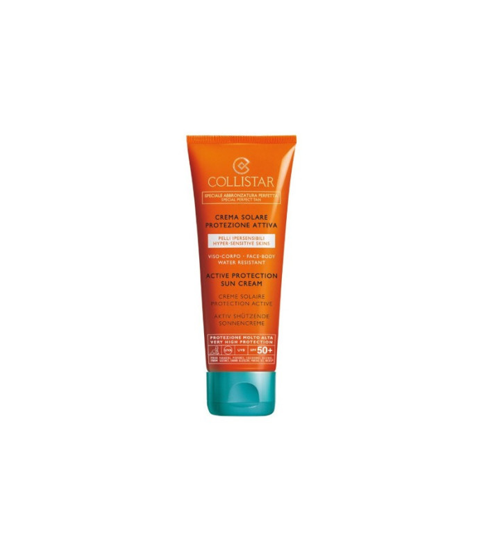 Collistar (Aktyvios apsaugos kremas nuo saulės) SPF 50 (Aktyvios apsaugos kremas nuo saulės) 100 ml