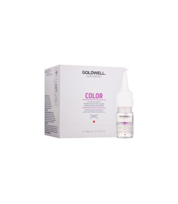Goldwell Prausiamasis serumas ploniems dažytiems plaukams Dualsenses Color ("Color Lock" serumas) 12 x 18 ml