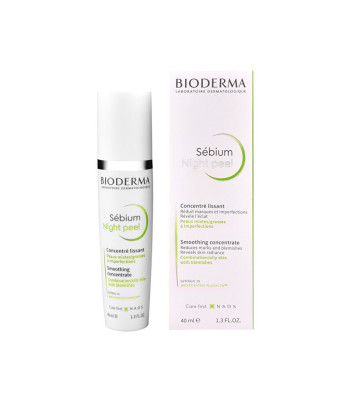 Bioderma (Sebium naktinis šveičiamasis išlyginamasis koncentratas ) 40 ml