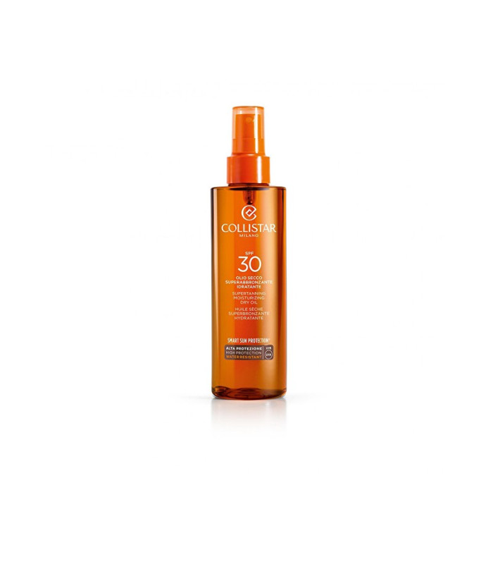 Collistar Sausas aliejus įdegiui SPF 30 (Supertanning Mosturizing Dry Oil) 200 ml