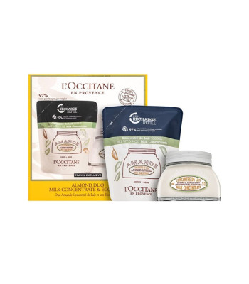 L`Occitane en Provence Sklandžios kūno priežiūros dovanų rinkinys Pieno koncentrato rinkinys