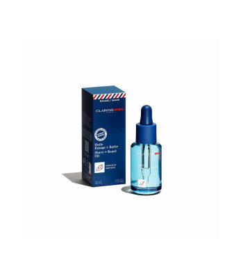 Clarins Barzdos priežiūros aliejus vyrams (Shave + Bear d Oil) 30 ml