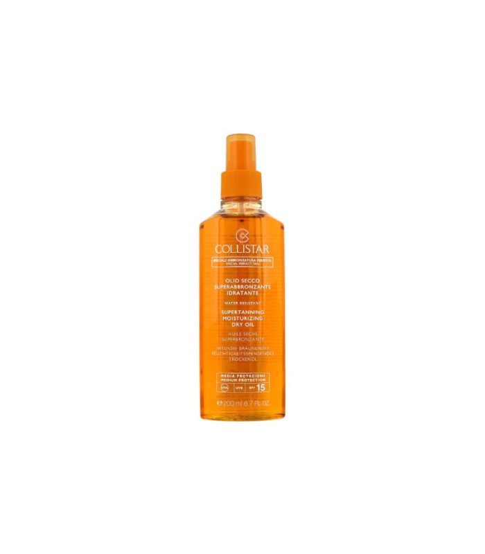 Collistar Saulės įdegio aliejus SPF 15 (drėkinamasis sausas aliejus) 200 ml