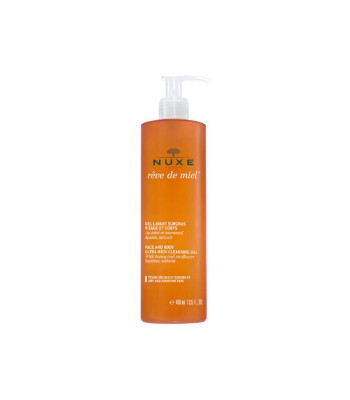 Nuxe Drėkinamasis dušo gelis kūnui ir veidui "Reve de Miel" (itin turtingas veido ir kūno valymo gelis) 400 ml