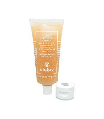 Sisley Valomasis veido gelis su augaliniais ekstraktais ("Buff and Wash Facial Gel") 100 ml