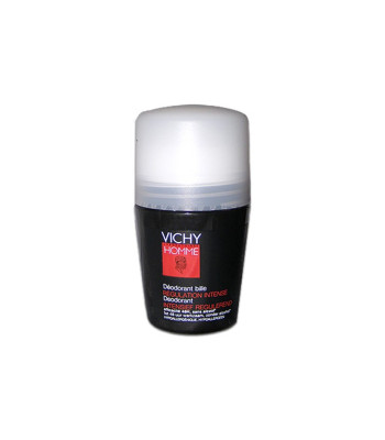 Vichy Ball dezodorantas vyrams Homme Deo Roll-On Intense Regulation 50 ml