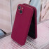 Mag Invisible dėklas for iPhone 12 Pro 6,1 burgundy