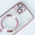 Color Chrome Mag dėklas for iPhone 11 rose gold