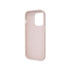 Guess dėklas for iPhone 15 Pro 6.1 GUHCP15LP4TDSCPP pink harddėklas Crossbody 4G Metal Logo