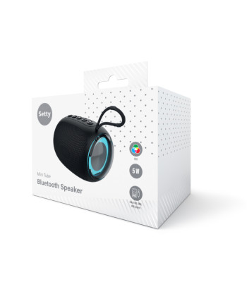Setty garsiakalbis mini tube RGB GB-800 black