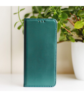 Smart Magnetic dėklas for Samsung Galaxy S23 FE dark green