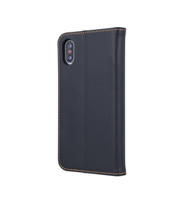 Geniune Leather Smart Pro for iPhone 15 Pro Max 6,7 black