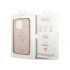 Guess dėklas for iPhone 15 Pro 6,1 GUHCP15L4GMGPI pink HC PU Leather 4G Metal Logo