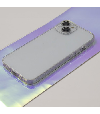 Slim Color dėklas for iPhone XR transparent