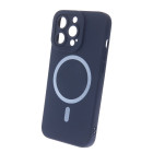 Silicon Mag dėklas for iPhone 15 Pro Max 6,7 dark blue