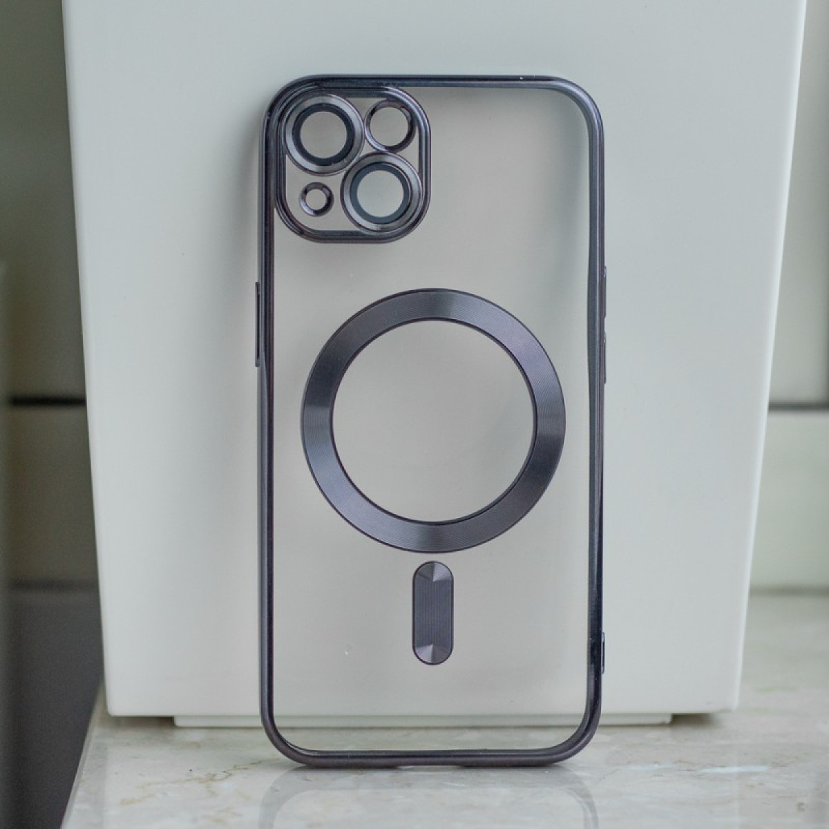 Color Chrome Mag dėklas for iPhone 13 Pro 6,1 black