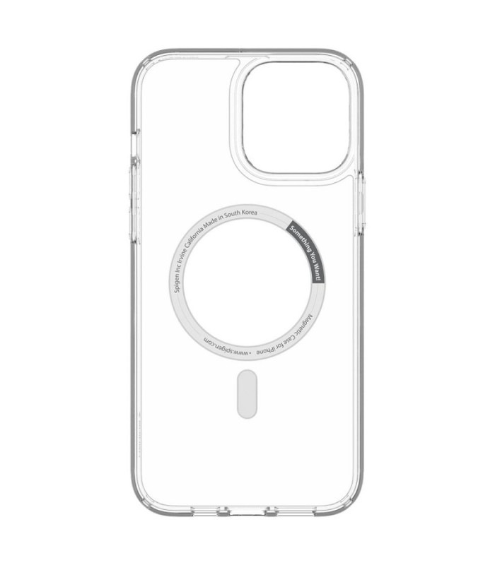 "Spigen Ultra Hybrid Magsafe" dėklas, skirtas "iPhone 13 Pro Max" 6,7 baltos spalvos