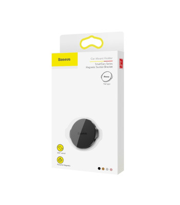 Baseus automobilinis holder Small Ears flat type magnetic cluster black glued