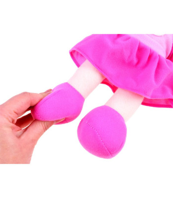 Zuzia lėlė 33cm rožinėje suknelėje ZA3853