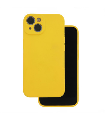 Silikoninis dėklas iPhone 14, 6,1'' geltonas