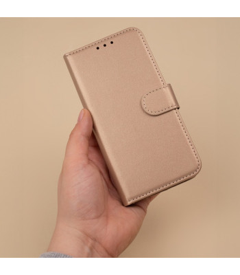 "Smart Classic" dėklas "Motorola Edge 50 Neo" auksinis