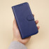 "Smart Classic" dėklas "Motorola Edge 50 Neo" tamsiai mėlynas