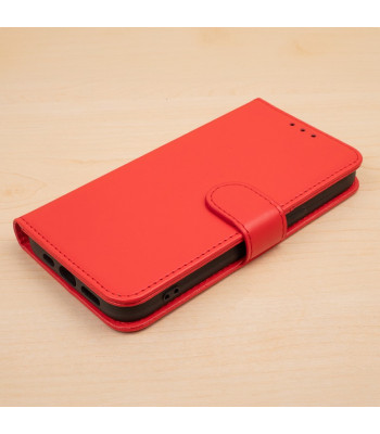 "Smart Classic" dėklas, skirtas "Xiaomi Redmi Note 13 Pro 4G", "Poco M6 Pro", raudonos spalvos