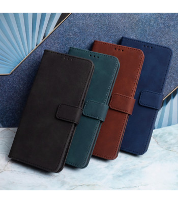 "Smart Velvet" dėklas "Samsung Galaxy A16 4G A16 5G", tamsiai mėlynas