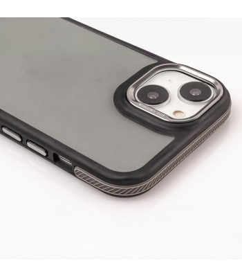 Crystal Black dėklas skirtas Xiaomi Redmi 13C 4G 13C 5G Poco C65 grey