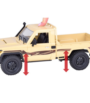 Automobilis Pickup Toyota Land Cruiser 4x4 Nuotolinio valdymo automobilis RC0672
