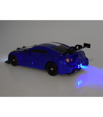 Nuotoliniu būdu valdomas automobilis RC Drift 4x4 su dūmų efekto LED apšvietimu RC0696