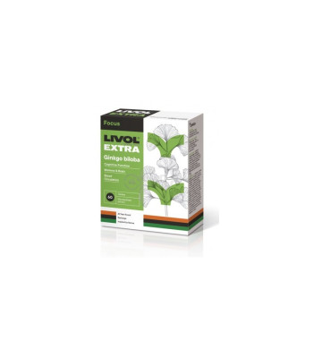 LIVOL EXTRA Ginkgo biloba, 60 tabl.