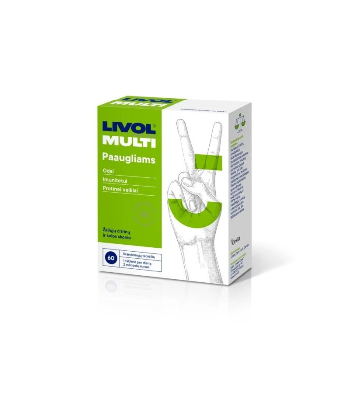 LIVOL MULTI vitaminai paaugliams
