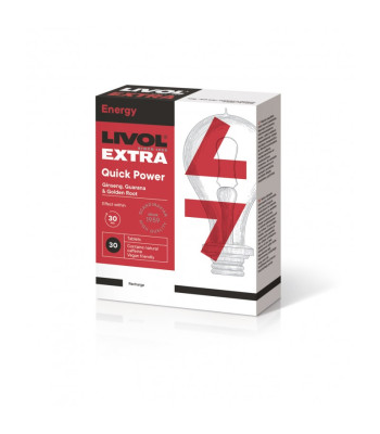 LIVOL EXTRA Quick Power, 30 tabl.