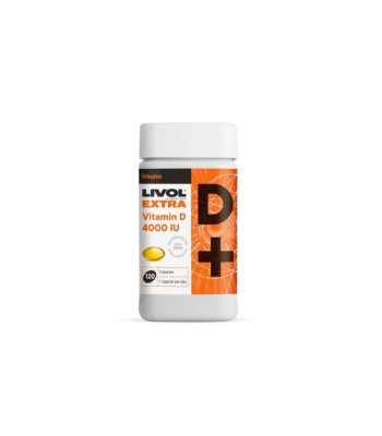 LIVOL EXTRA Vitaminas D 4000 TV, 120 kaps.