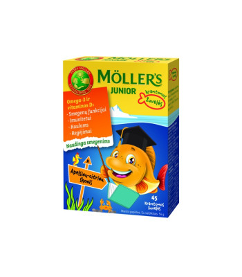 Möller’s Junior Omega-3 N45 Orange - Lime