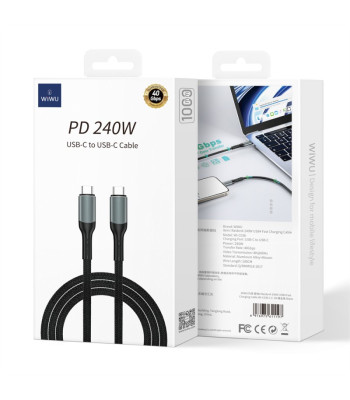 WIWU 240W PD projektoriaus laidas Wi-C036 C-C