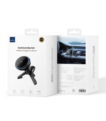 WIWU automobilinis laikiklis su belaidžiu įkrovimu CH-317