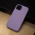 Magnetinis odinis dėklas Mag Leather, skirtas iPhone 16 Pro Max 6,9, violetinės spalvos
