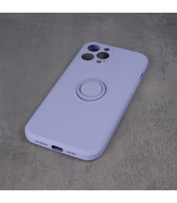 Dėklas Finger Grip su pirštų laikikliu, skirtas Samsung Galaxy A16 4G A16 5G, šviesiai violetinės spalvos