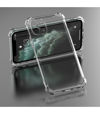 Smūgiams atsparus 1,5 mm dėklas, skirtas Oppo A60 4G (Global), skaidrus