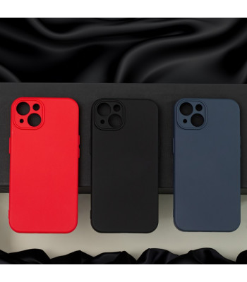 Silikoninis dėklas iPhone SE 2025 raudonos spalvos